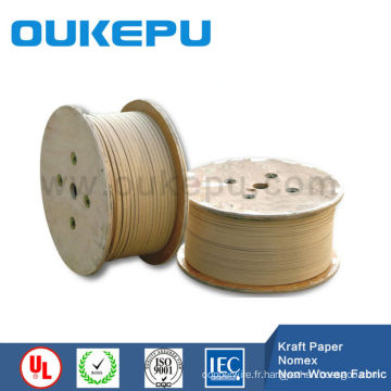 Fabricant OUKEPU papier Kraft couverts fil aluminium rectangulaire pour bobine de transformateur